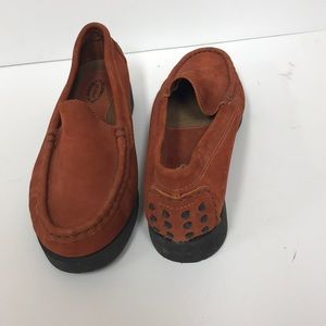 Azaleia  Rust Suede Loafers Sz 6M New Without Box
